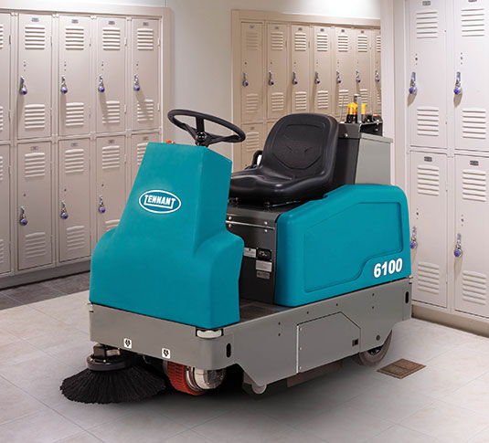 6100 Sub-Compact Battery Ride-On Floor Sweeper alt 11