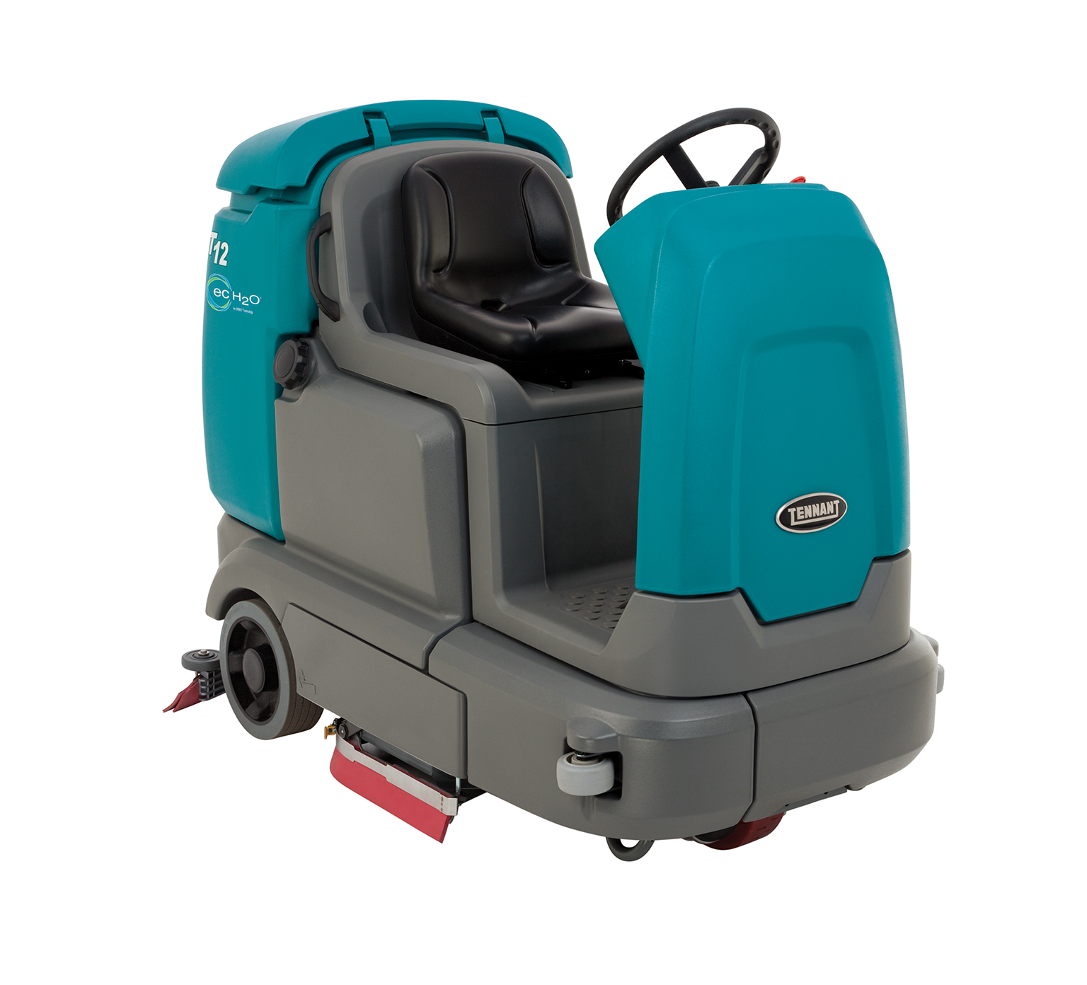 T12 Compact Battery Ride-On Floor Scrubber-Dryer alt 1