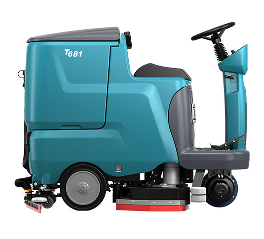T681 Small Ride-On Scrubber-Dryer alt 5