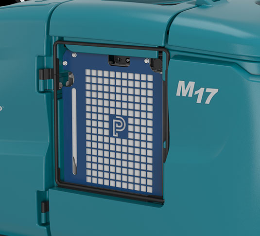 M17 Spazzatrice-lavapavimenti uomo a bordo alimentata a batteria alt 8