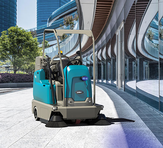 S16 Battery-Powered Compact Ride-On Sweeper alt 16